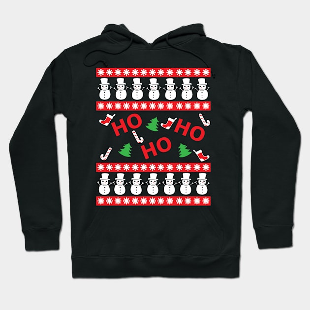 HO HO HO christmas vacation shirt Hoodie by EhsanStore